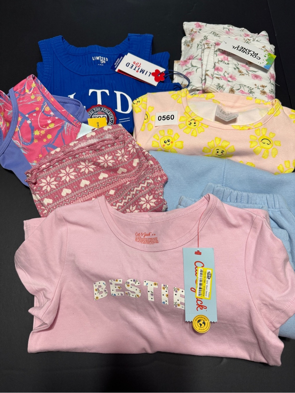 Lot of Kids Clothing Size 7/8 Including Limited Too Top